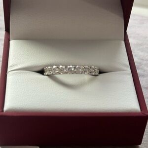 14K White Gold Wedding Band/Anniversary Ring